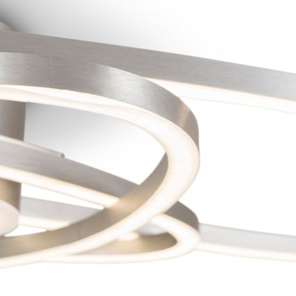 BRILAGI - Luminária de teto LED dimerizável APOLLO LED/58W/230V 3000-6500K 43,2x101,2 cm cromado mate + controlo remoto
