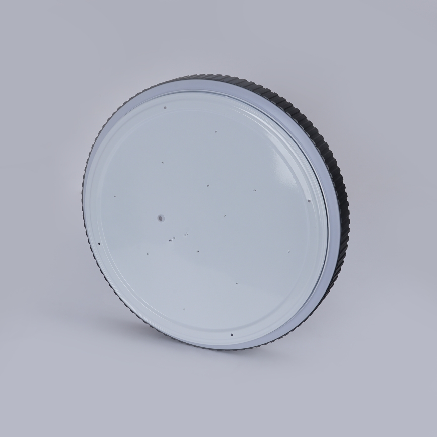 Brilagi - Plafon LED dimável CORVO LED/72W/230V 3000-6000K preto Ø 50 cm + controlo remoto