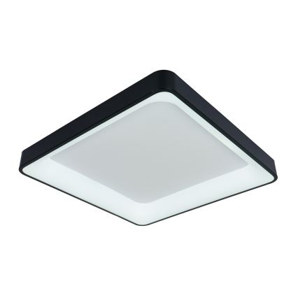 Brilagi - Luminária de teto LED dimerizável FALCON II LED/125W/230V 3000-6500K 60x60 cm preta + controlo remoto