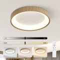 Brilagi - Candeeiro de teto LED dimerizável FALCON MODERN LED/54W/230V 3000-6500K 60 cm bege + comando remoto