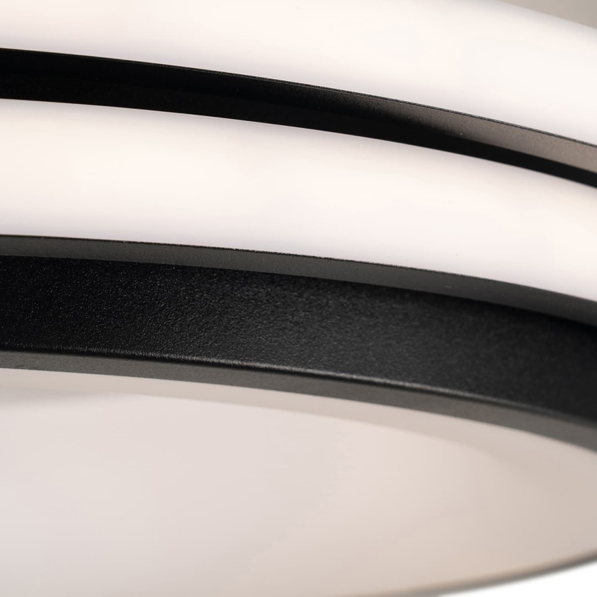 BRILAGI - Candeeiro de tecto LED dimerizável FLARE LED/84W/230V 3000-6000K 47x51 cm preto + comando remoto