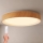 Brilagi - Candeeiro de teto LED dimerizável FLOCO LED/48W/230V Ø 40 cm acabamento em madeira/branco + comando remoto