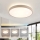 Brilagi - Candeeiro de teto LED dimerizável GLASS POOL DOUBLE LED/48W/230V 3000-6000K 40 cm bege + controlo remoto