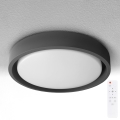 Brilagi - Candeeiro de teto LED dimerizável MATTEO LED/48W/230V 3000-6500K Ø 41 cm preto + controlo remoto