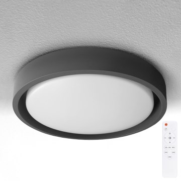 Brilagi - Candeeiro de teto LED dimerizável MATTEO LED/60W/230V 3000-6500K Ø 51,5 cm preto + comando remoto