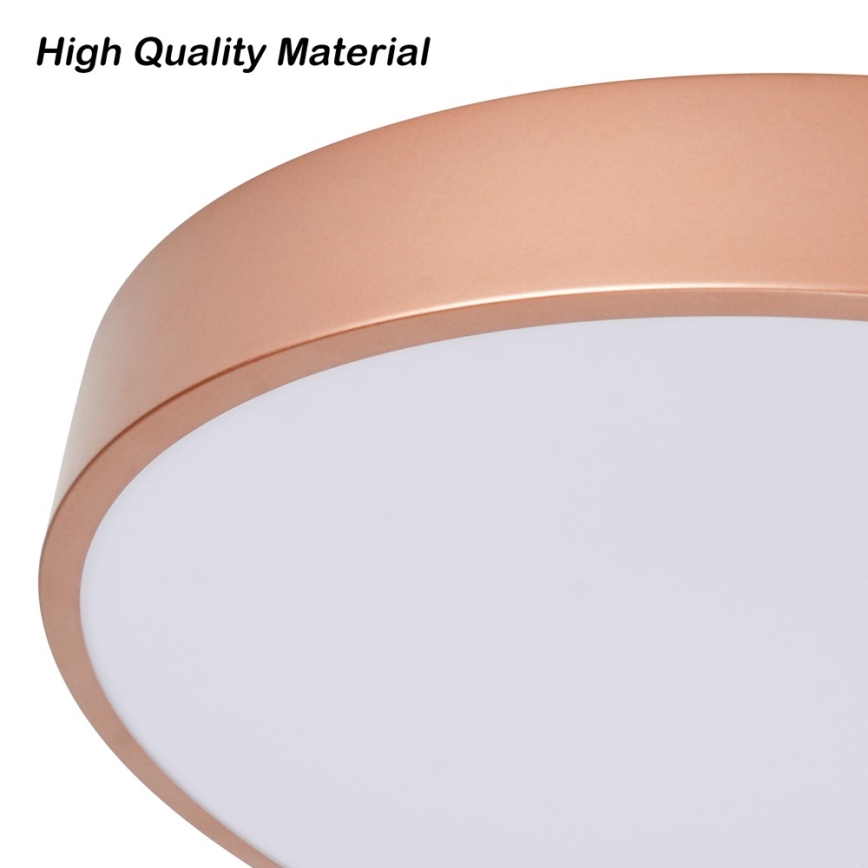BRILAGI - Luminária de teto LED regulável POOL LED/60W/230V 3000-6000K diâmetro 60 cm bronze + comando remoto