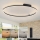 Brilagi - Candeeiro de teto LED dimerizável PORTOFINO LED/85W/230V 3000-6000K Ø 120 cm preto + controlo remoto