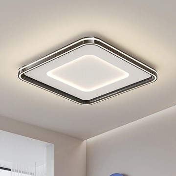 Brilagi - Candeeiro de teto LED dimerizável TRIVARO LED/88W/230V 3000-6000K 40x40 cm + comando remoto