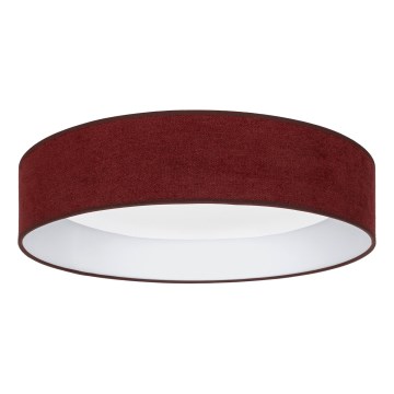 Brilagi - Candeeiro de teto LED dimerizável VELVET SMARTIX STARS LED/36W/230V 3000-6000K Ø 55 cm bordô Wi-Fi Tuya Beacon + comando remoto