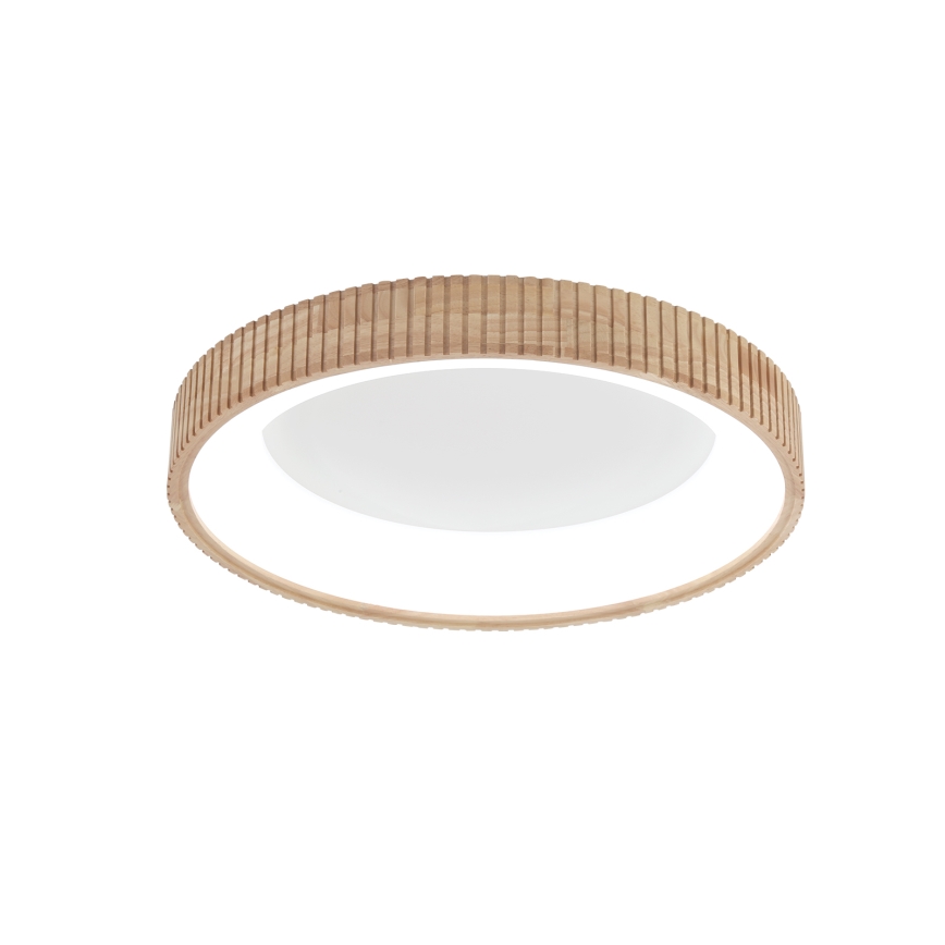 Brilagi - Candeeiro de teto LED FALCON WOOD MODERN LED/40W/230V 3000/4000/6000K Ø 60 cm em madeira
