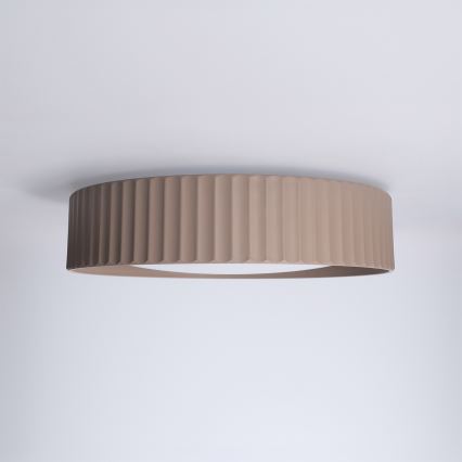 Brilagi - Candeeiro de teto LED LUCIA LED/24W/230V Ø 31 cm castanho