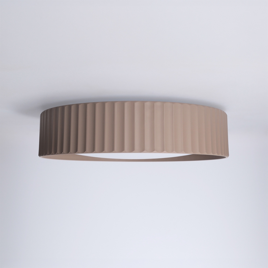 Brilagi - Candeeiro de teto LED LUCIA LED/24W/230V Ø 31 cm castanho