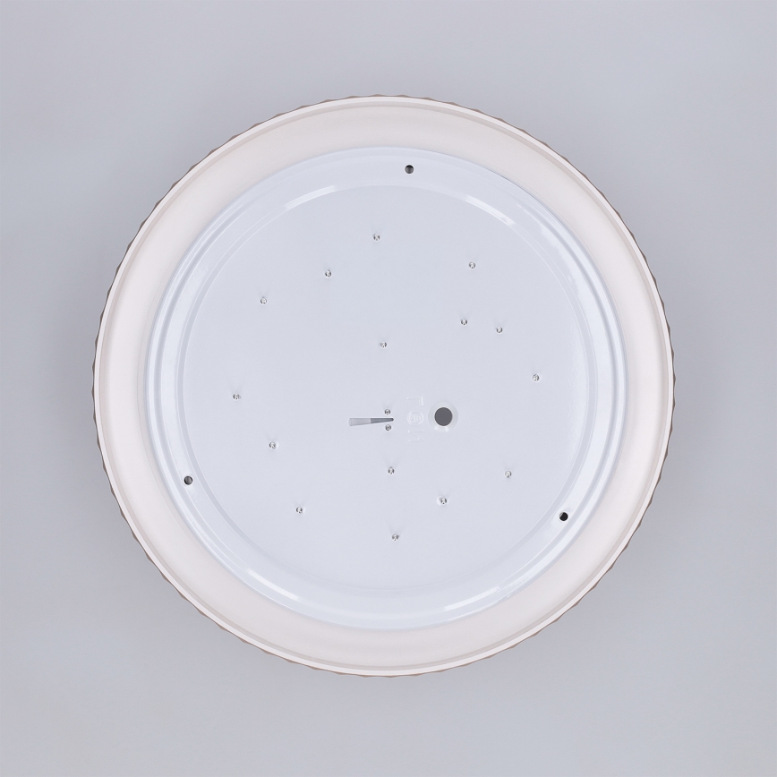 Brilagi - Candeeiro de teto LED LUCIA LED/24W/230V Ø 31 cm castanho