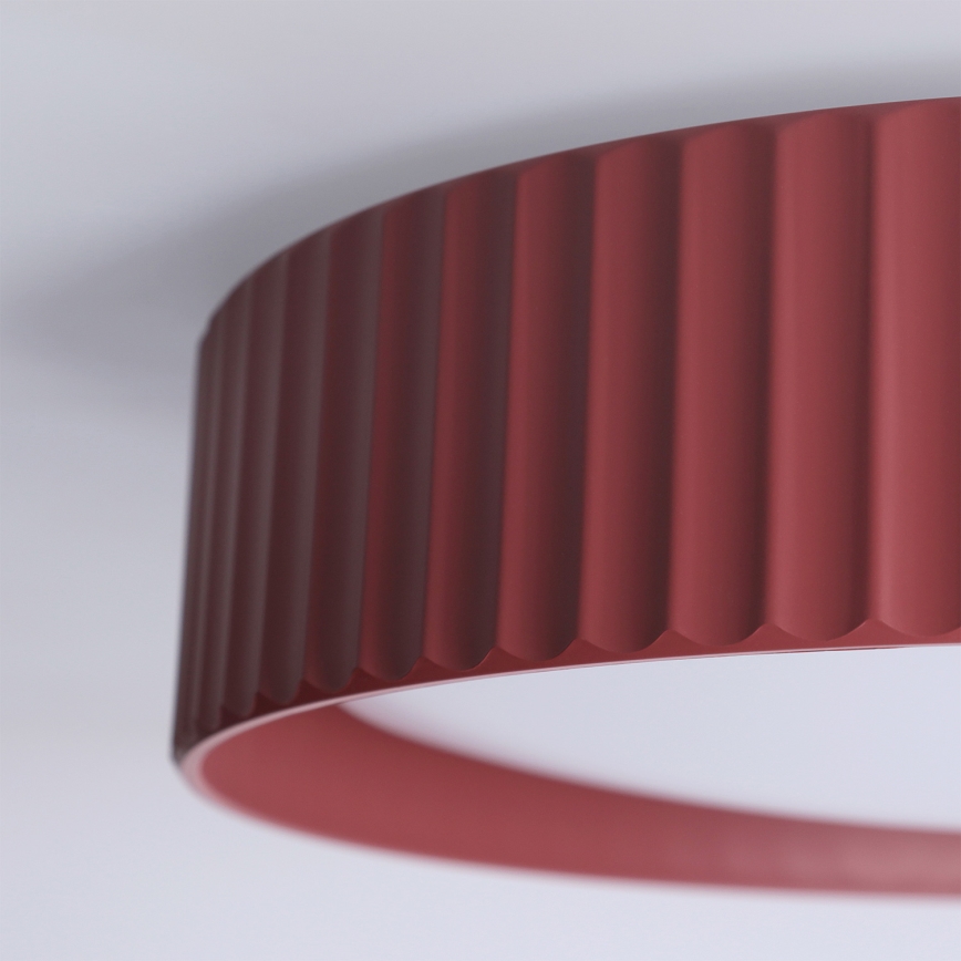Brilagi - Candeeiro de teto LED LUCIA LED/24W/230V Ø 31 cm vermelho