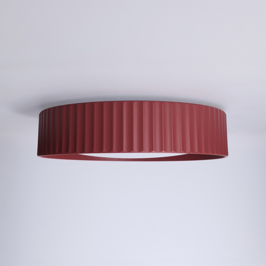 Brilagi - Candeeiro de teto LED LUCIA LED/24W/230V Ø 31 cm vermelho
