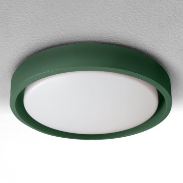 Brilagi - Candeeiro de teto LED MATTEO LED/24W/230V, diâmetro 31 cm, verde