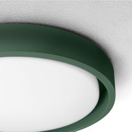 Brilagi - Candeeiro de teto LED MATTEO LED/24W/230V, diâmetro 31 cm, verde