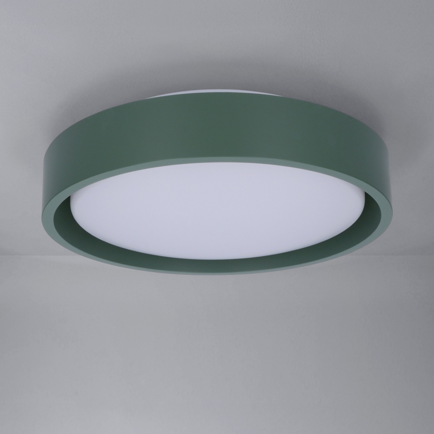 Brilagi - Candeeiro de teto LED MATTEO LED/24W/230V, diâmetro 31 cm, verde