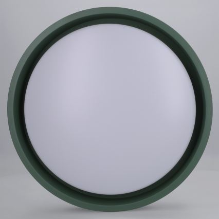 Brilagi - Candeeiro de teto LED MATTEO LED/24W/230V, diâmetro 31 cm, verde