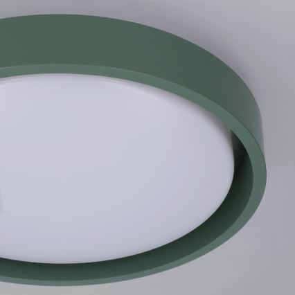 Brilagi - Candeeiro de teto LED MATTEO LED/24W/230V, diâmetro 31 cm, verde