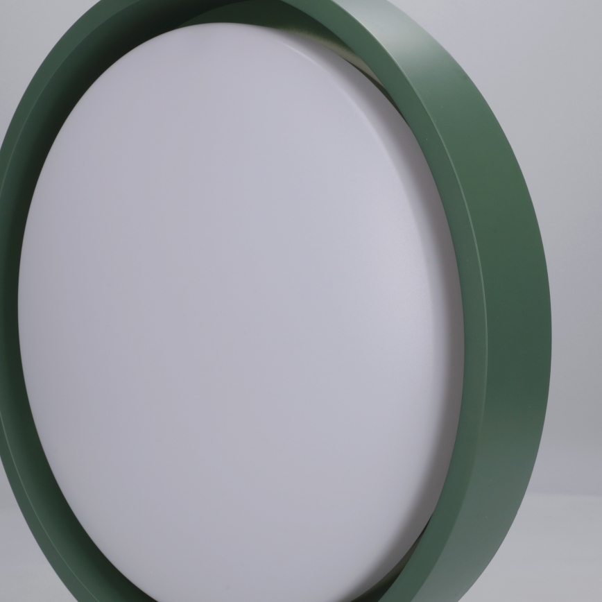 Brilagi - Candeeiro de teto LED MATTEO LED/24W/230V, diâmetro 31 cm, verde