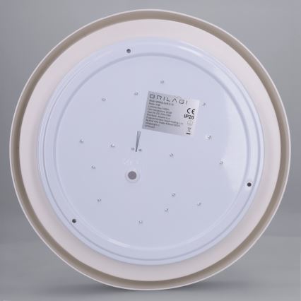 Brilagi - Candeeiro de teto LED MATTEO LED/24W/230V, diâmetro 31 cm, verde