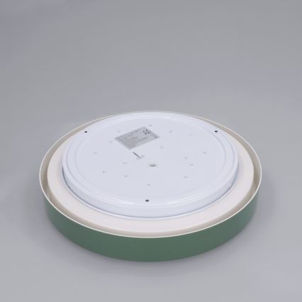 Brilagi - Candeeiro de teto LED MATTEO LED/24W/230V, diâmetro 31 cm, verde