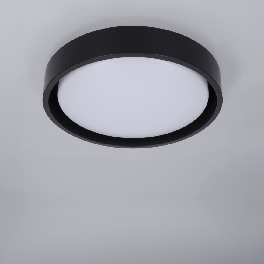 Brilagi - Candeeiro de Teto LED MATTEO LED/24W/230V Ø 31 cm preto