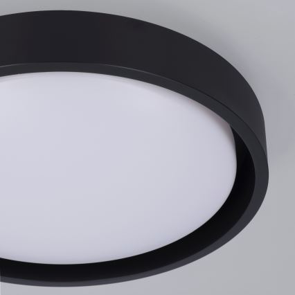 Brilagi - Candeeiro de Teto LED MATTEO LED/24W/230V Ø 31 cm preto