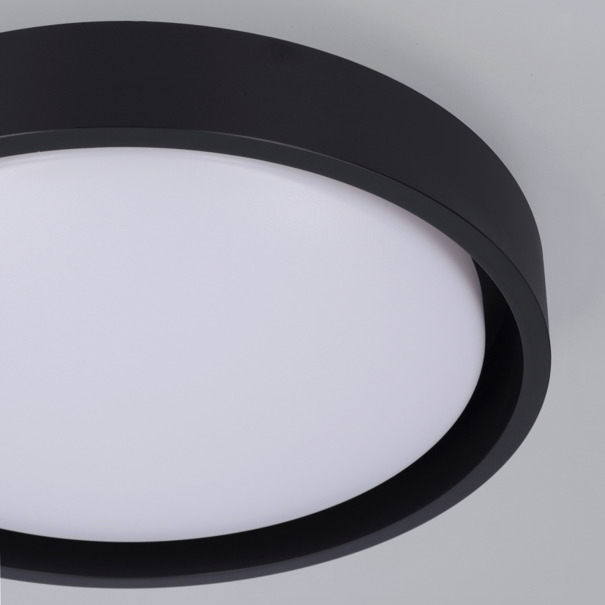 Brilagi - Candeeiro de Teto LED MATTEO LED/24W/230V Ø 31 cm preto