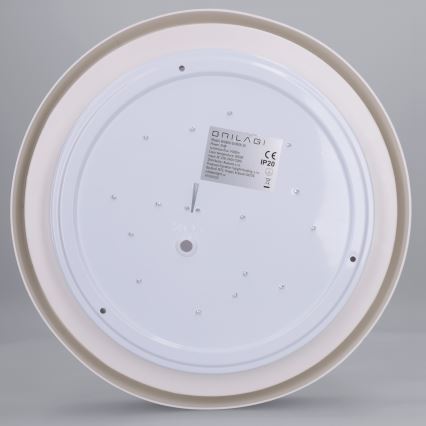 Brilagi - Candeeiro de Teto LED MATTEO LED/24W/230V Ø 31 cm preto