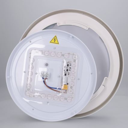 Brilagi - Candeeiro de Teto LED MATTEO LED/24W/230V Ø 31 cm preto