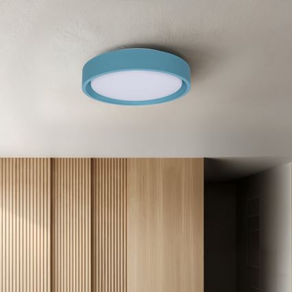 Brilagi - Candeeiro de teto LED MATTEO LED/24W/230V Ø 31 cm turquesa