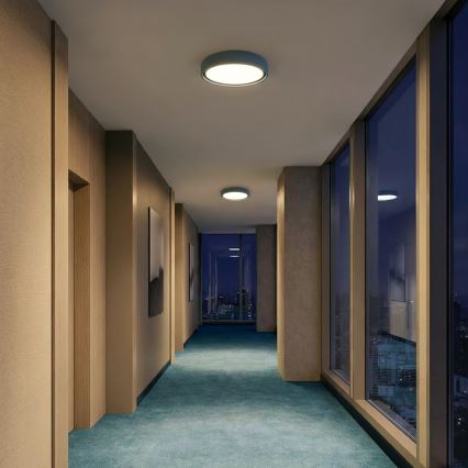 Brilagi - Candeeiro de teto LED MATTEO LED/24W/230V Ø 31 cm turquesa