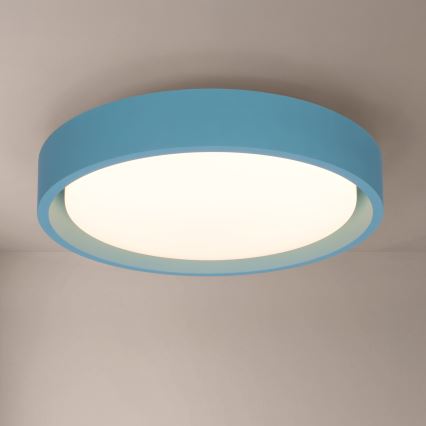 Brilagi - Candeeiro de teto LED MATTEO LED/24W/230V Ø 31 cm turquesa