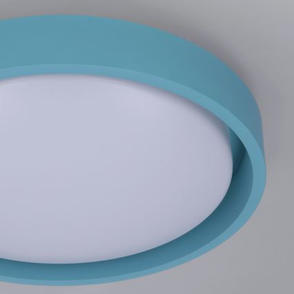 Brilagi - Candeeiro de teto LED MATTEO LED/24W/230V Ø 31 cm turquesa