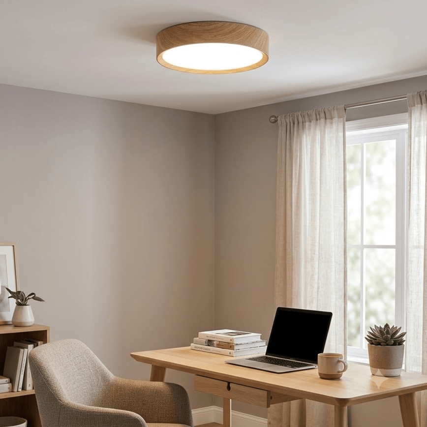 Brilagi - Candeeiro de Teto LED NATURA LED/20W/230V 3000K Ø 33,7 cm