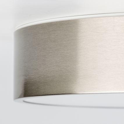 Brilagi - Luminária de teto para casa de banho POOL LED/24W/230V 3000/4000/5500K diâmetro 30 cm IP54 cromado mate