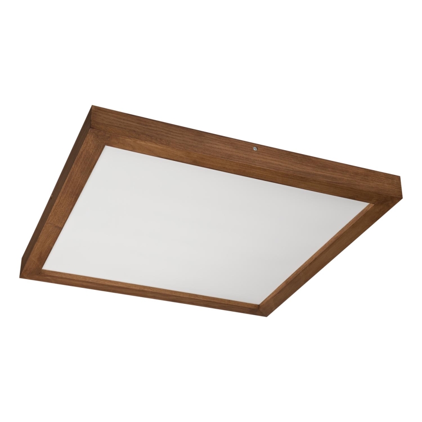 Brilagi - Candeeiro de teto LED para casa de banho WOODY FRAME LED/40W/230V 60x60 cm IP44, carvalho-cerejeira