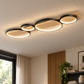 BRILAGI - Candeeiro de teto LED PLANK LED/38W/230V 4000K 40x120 cm madeira