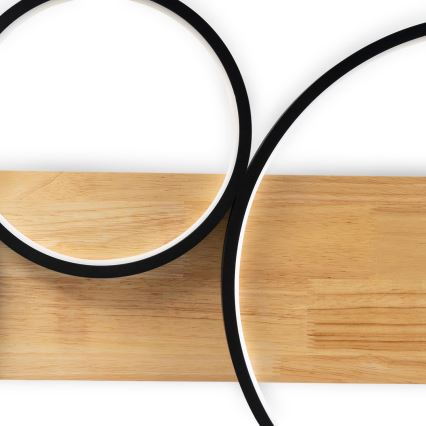 BRILAGI - Candeeiro de teto LED PLANK LED/38W/230V 4000K 40x120 cm madeira