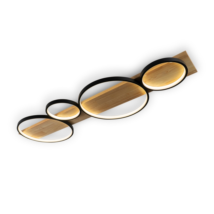 BRILAGI - Candeeiro de teto LED PLANK LED/38W/230V 4000K 40x120 cm madeira
