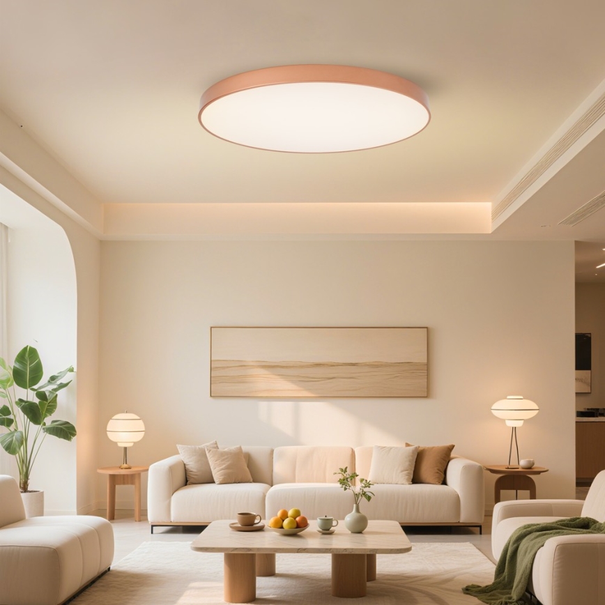 BRILAGI - LED Candeeiro de Teto POOL LED/128W/230V 3000/4000/6000K Ø 100 cm cobre