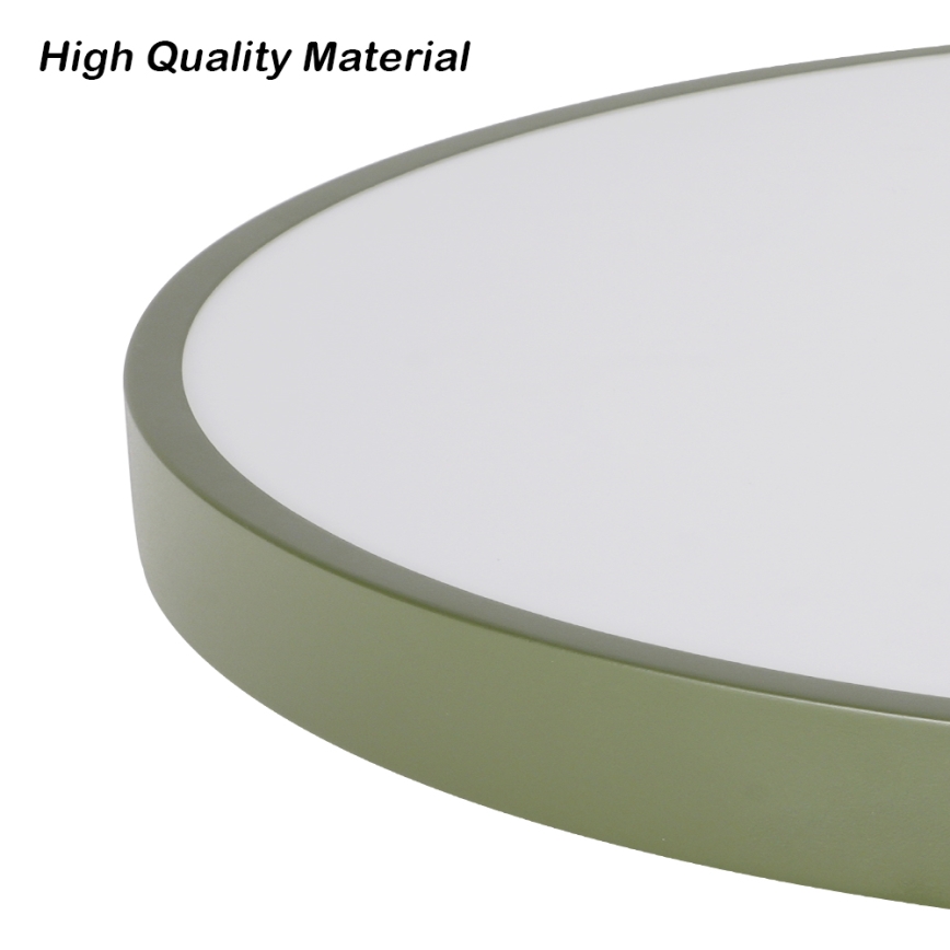 Brilagi - Luminária de teto LED POOL LED/36W/230V 3000/4000/6000K Ø 30 cm verde