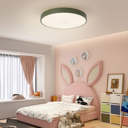 Brilagi - Luminária de Teto LED POOL LED/60W/230V 3000/4000/6000K Ø 60 cm verde