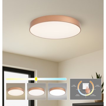 Brilagi - Candeeiro de teto LED POOL LED/60W/230V 3000/4000/6000K Ø 60 cm bronze