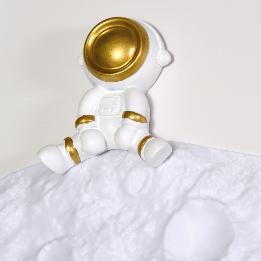 Brilagi - Candeeiro de teto infantil LED dimerizável ASTRO LED/20W/230V Ø 50 cm 3000-6000K astronauta + controlo remoto