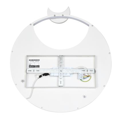 Brilagi - Candeeiro de teto infantil LED dimerizável ASTRO LED/20W/230V Ø 50 cm 3000-6000K astronauta + controlo remoto