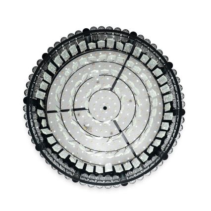 BRILAGI - Candeeiro de tecto LED dimerizável CROWN LED/41W/230V 3000-6000K Ø 48 cm preto + controlo remoto