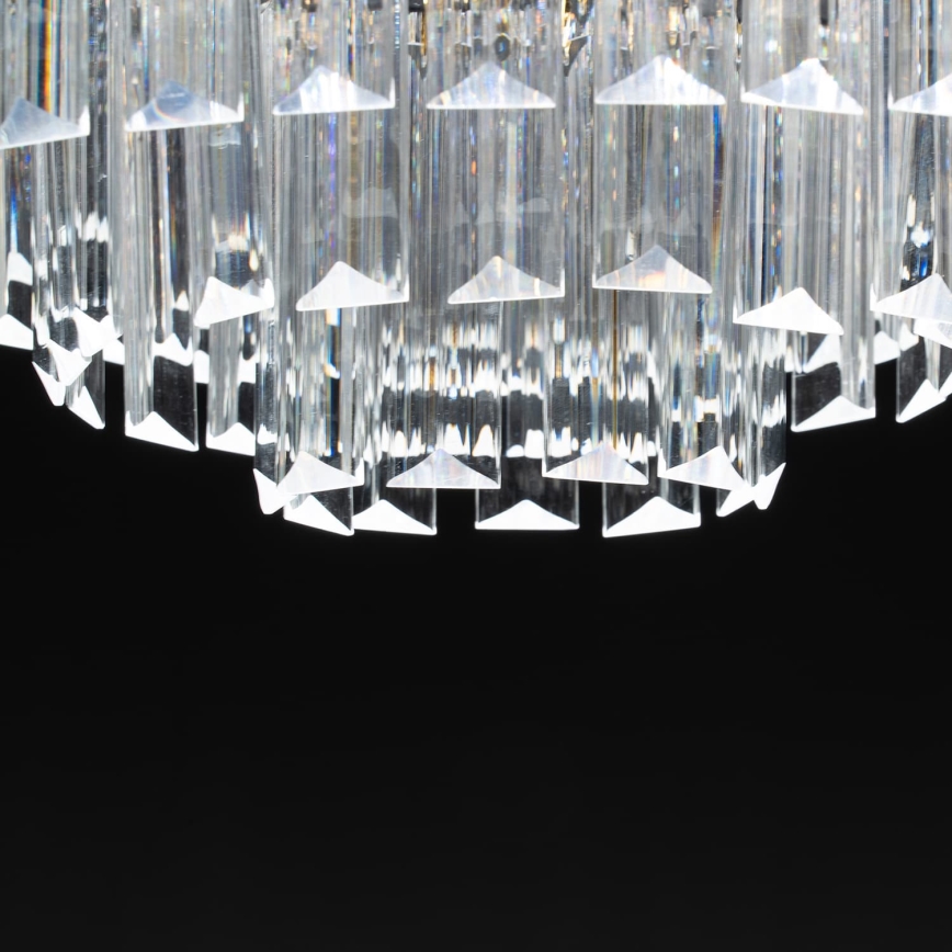 BRILAGI - Candeeiro de tecto LED dimerizável CROWN LED/41W/230V 3000-6000K Ø 48 cm preto + controlo remoto